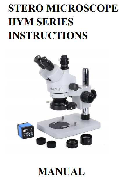 Binocular Microscope User Manual
