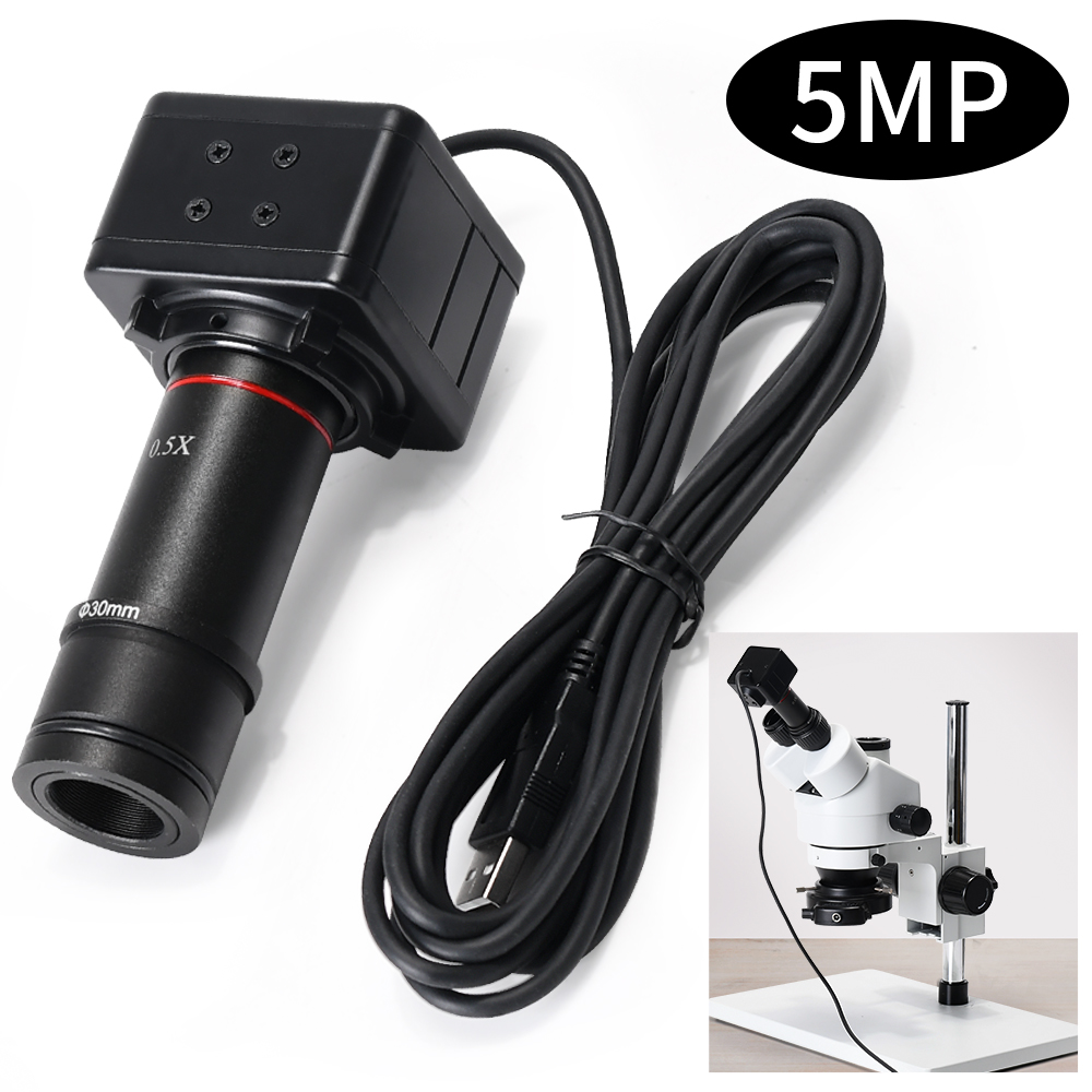 5MP USB2.0 CMOS Video Camera Electronic Digital Eyepiece Microscope(3M/5M/10M)