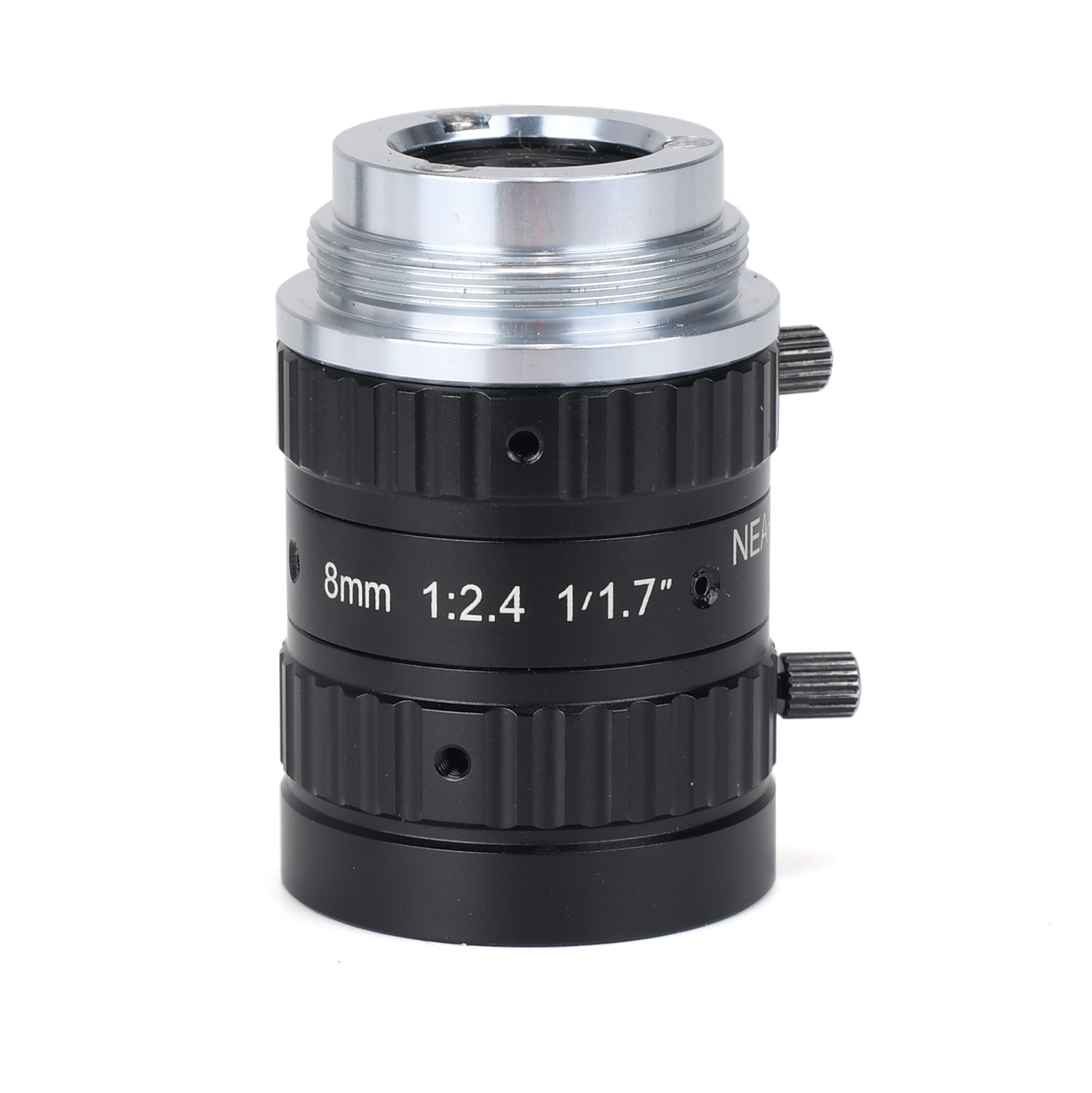 High Definition FA 8mm 1/1.7" Machine Vision Lens Without Distortion Professional C-Mouth Industrial Camera lens