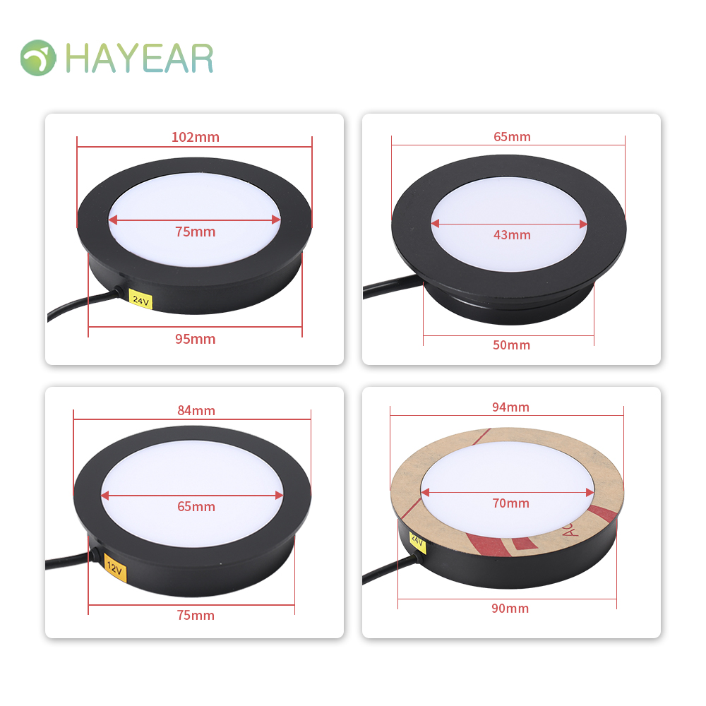 HAYEAR Adjustable brightness LED ring, bottom light source, eliminates reflective shadow for stereo microscope Trinocular binocular