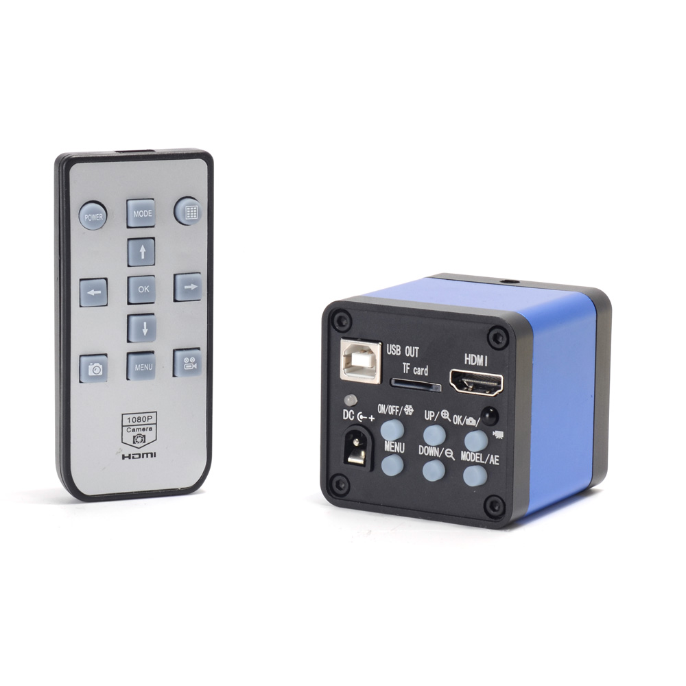 16MP HDMI 1080P HD USB Digital Industry Video Inspection Microscope Camera Set TF Card Video Recorder HY-3307
