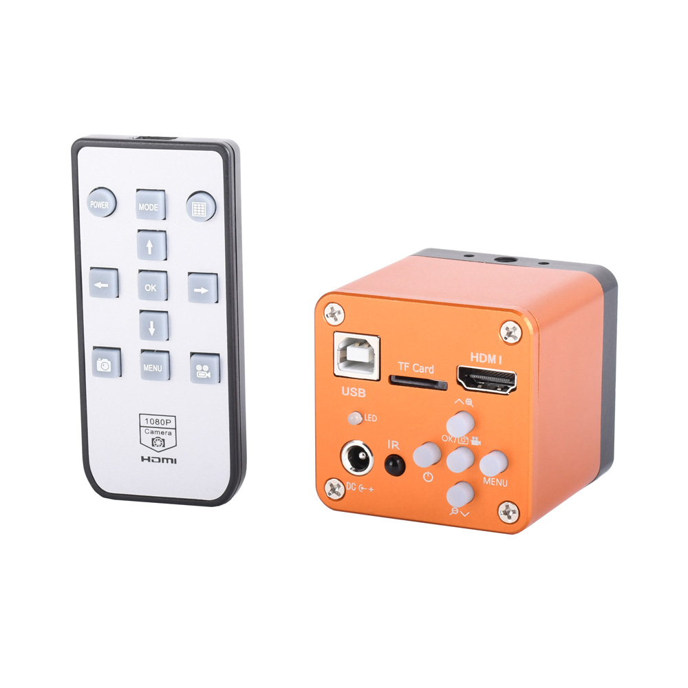 34MP HDMI 1080P HD USB Digital Industry Video Inspection Microscope Camera Set TF Card Video Recorder HY-2317