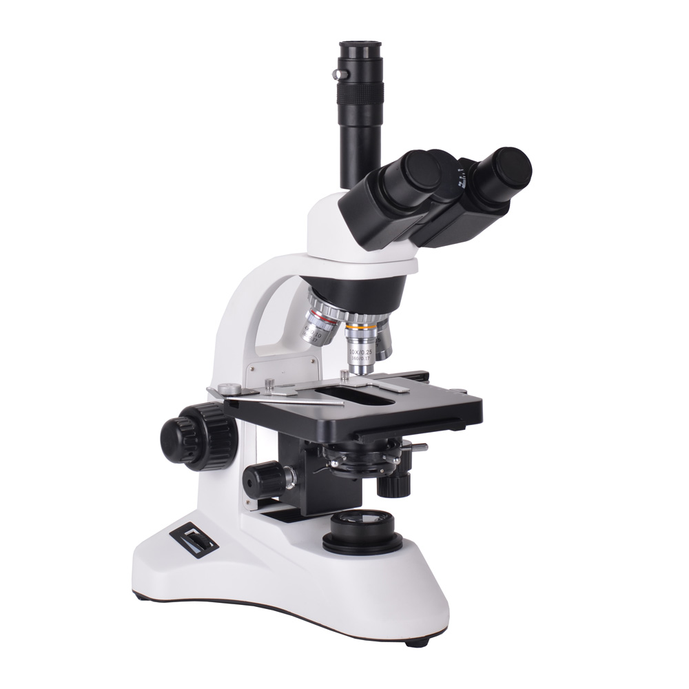 Trinocular Biology Microscope for School Lab Sience Education