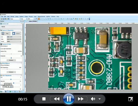 HAYEAR Industrial Camera Measuring Software Instructional video