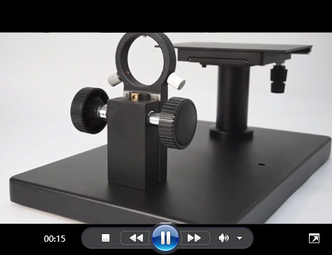 Horizontal Industrial Camera Stand Video