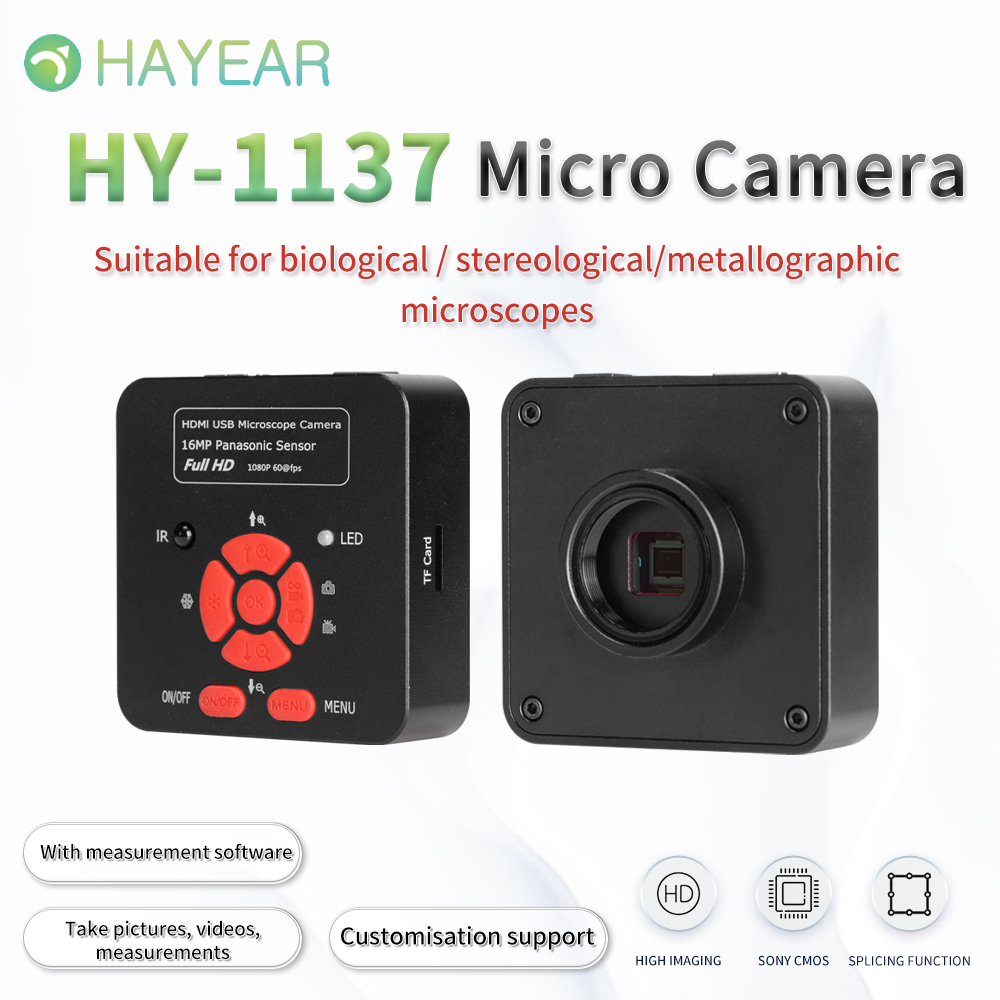 HAYEAR 41mp 2K HDMI Microscope Camera high speed C mount 110-240V Plug ...