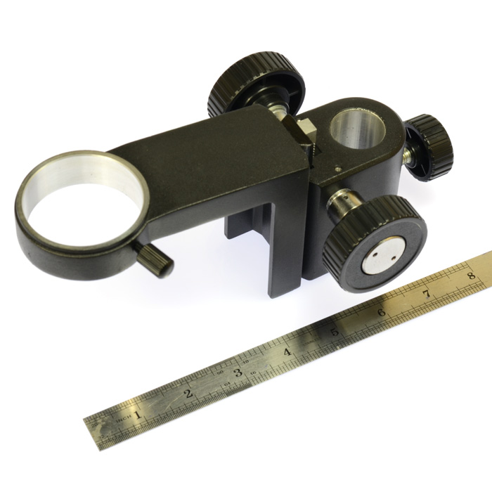 Hevey Diameter DIA 50mm Adjustable Monocular Gear Zoom Video Microscope Stand Part Holder Support Ring